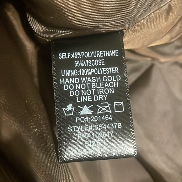 21 Saints Brown Wrap Skirt NWT - Picture 9 of 9